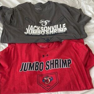 Under armour men’s jumbo shrimp T-shirts a lot of two